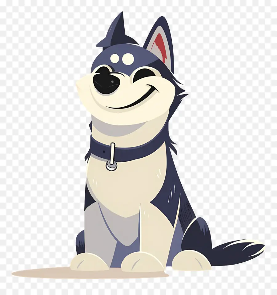 Chien Animé，Chien Souriant PNG