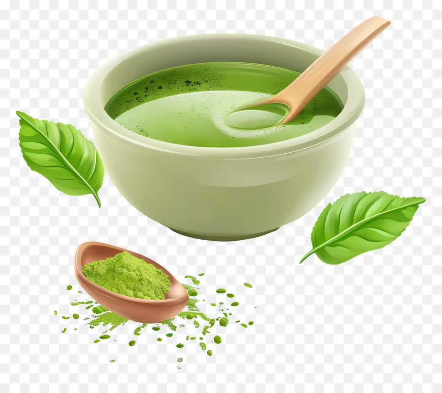 Thé Vert Matcha，Thé Vert PNG