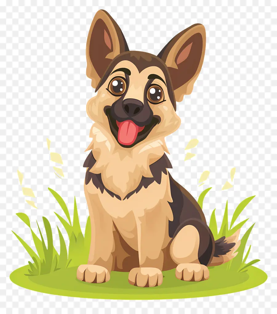 Chien Berger Allemand，Chien PNG