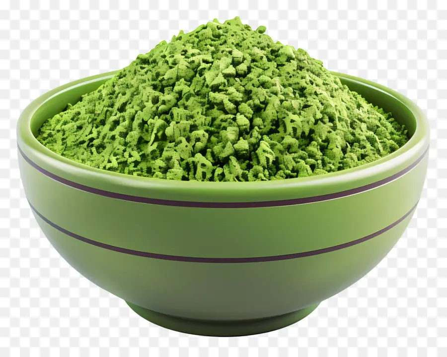 Matcha En Poudre，Poudre Verte PNG