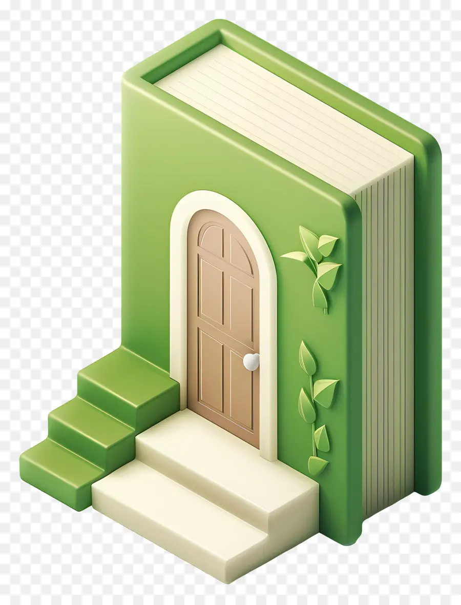 Logo Du Livre，Maison Du Livre Vert PNG