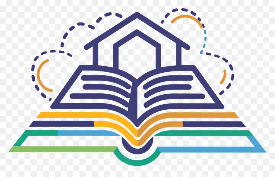 Logo Du Livre，Illustration De Livre Ouvert PNG