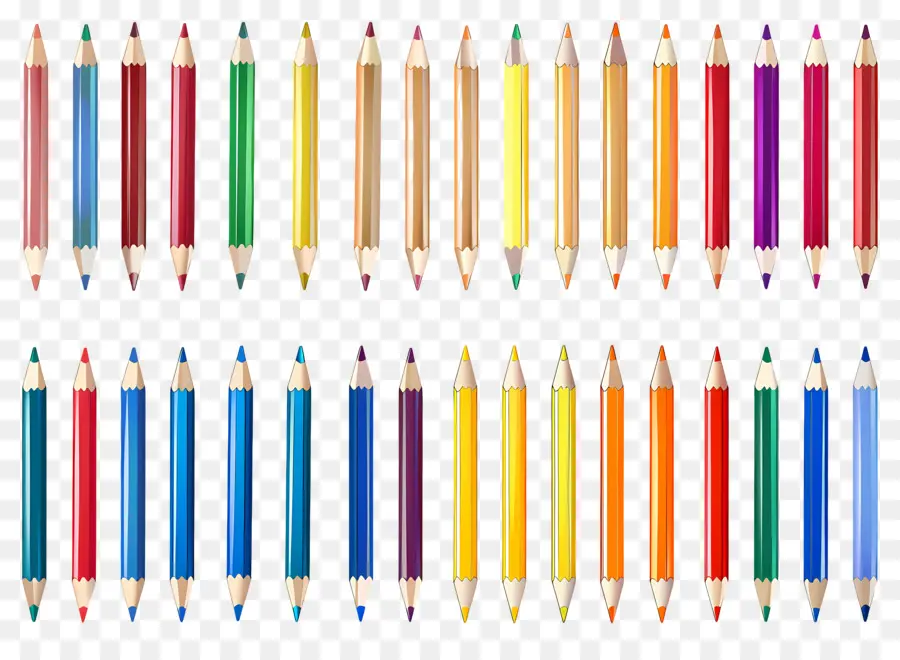 Crayons De Couleur，Dessin PNG