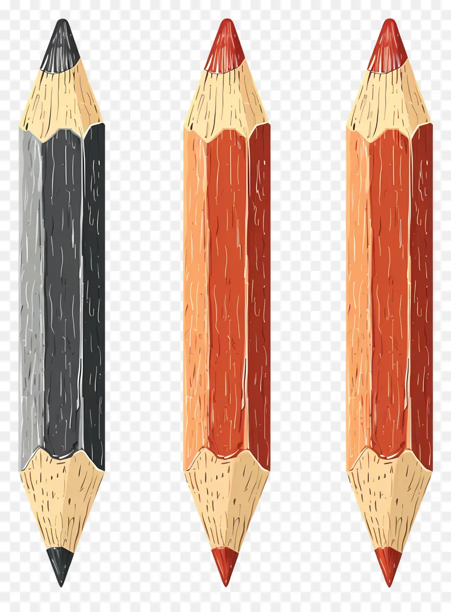 Crayons De Couleur，Crayons PNG