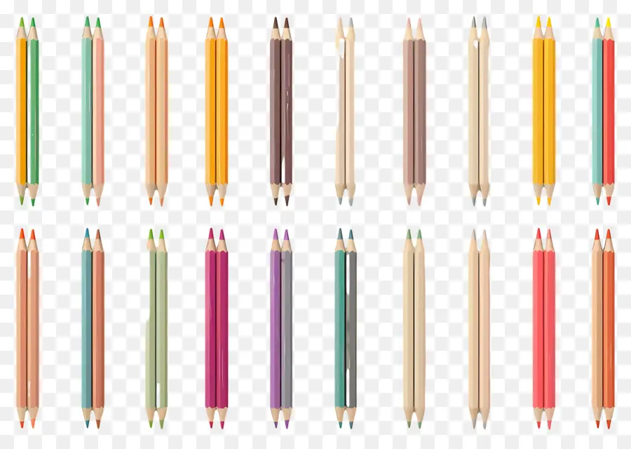 Crayons De Couleur，Crayons PNG