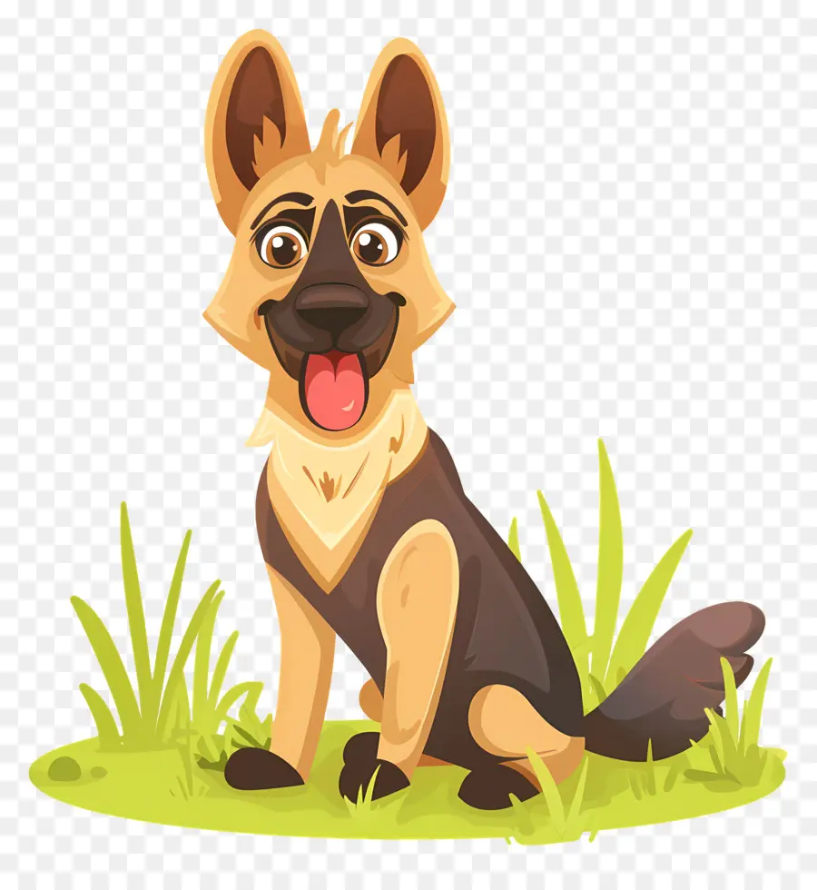 Chien Berger Allemand，Chien PNG