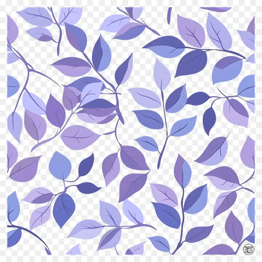 Modèle De Thanksgiving，Feuilles Violettes PNG