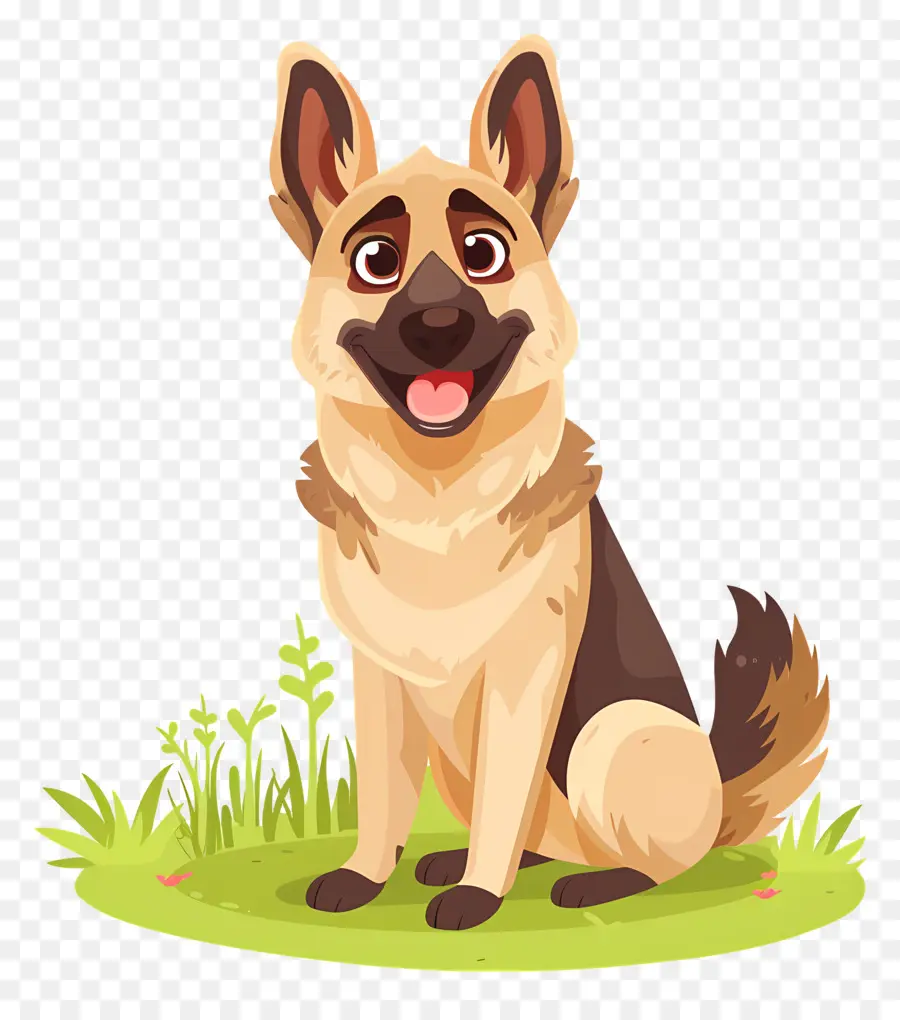 Chien Berger Allemand，Chien PNG