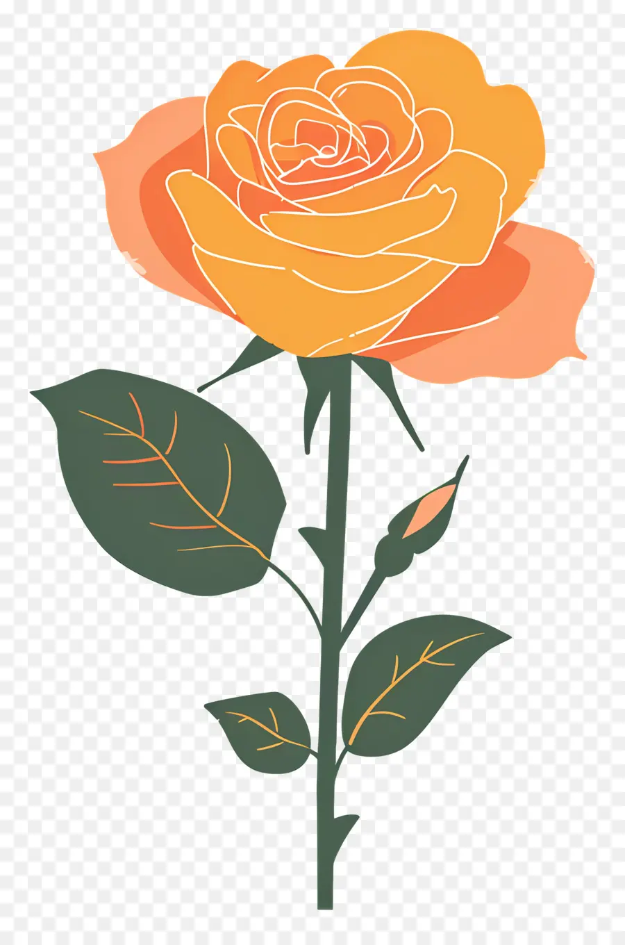 Rose Simple，Rose PNG