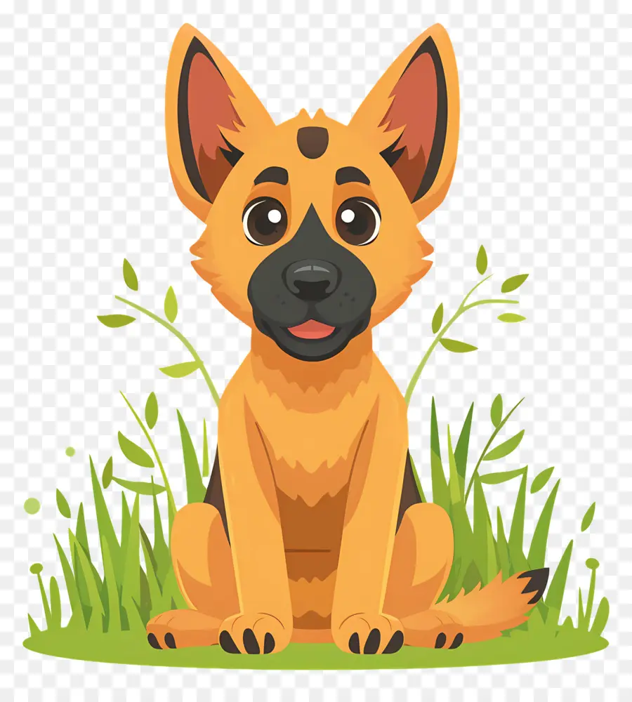 Chien Berger Allemand，Chien PNG