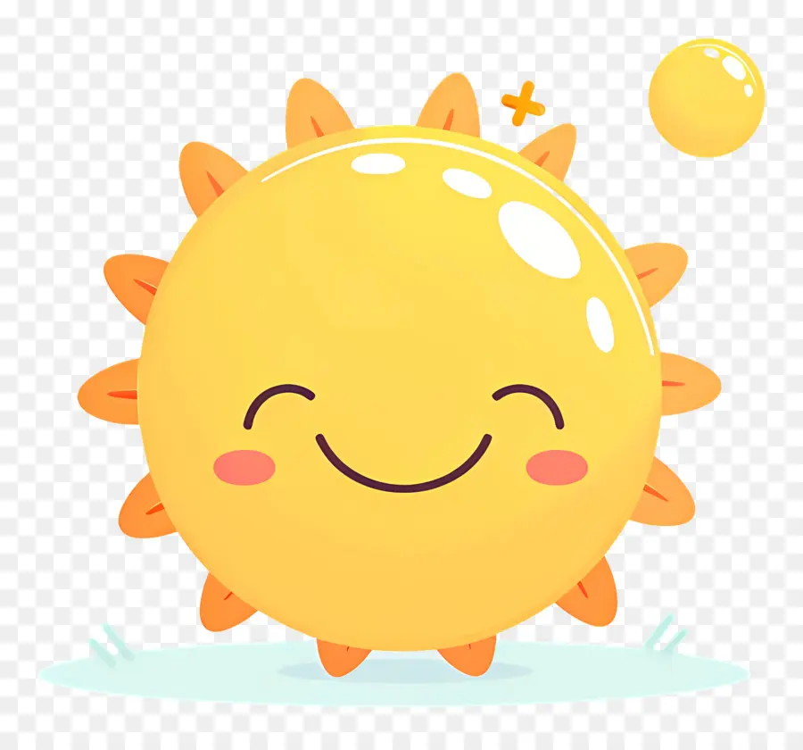 Soleil Kawaii，Soleil Souriant PNG