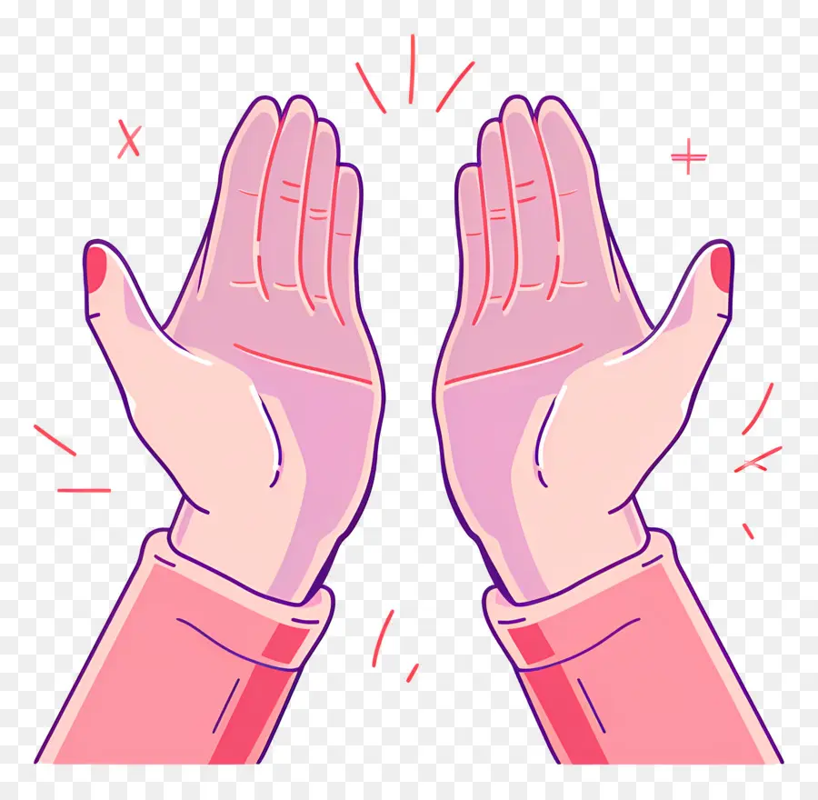 Emoji Mains En Prière，Taper Dans Les Mains PNG