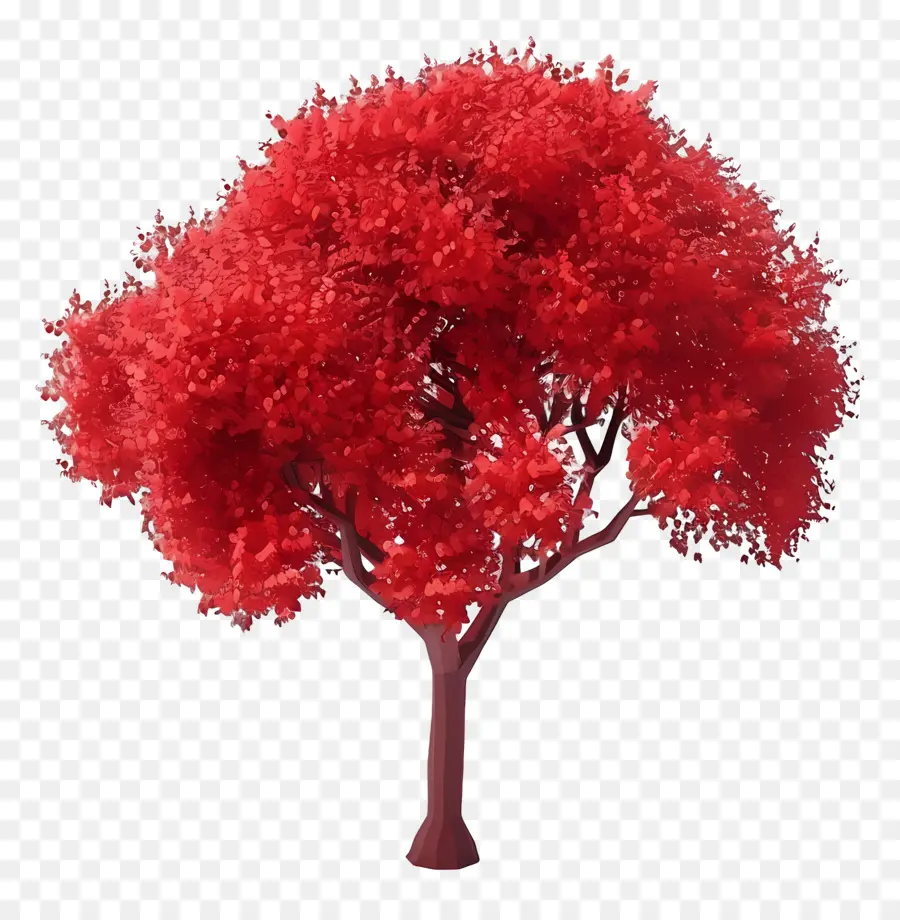 Arbre Animé，Arbre Rose PNG