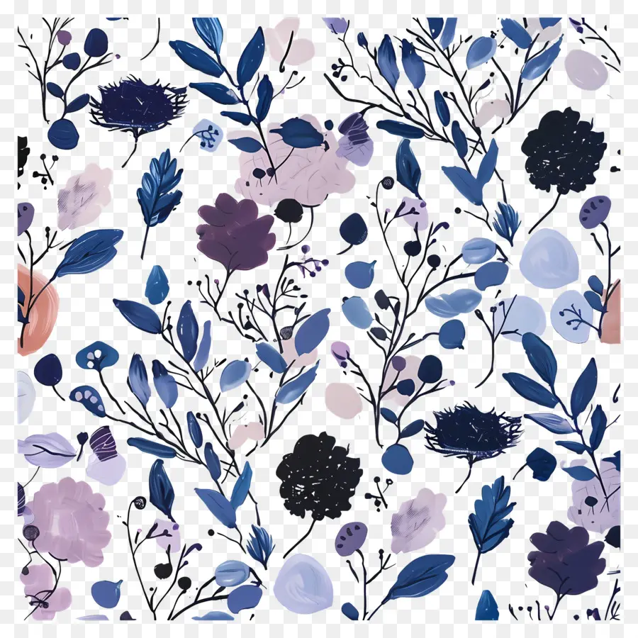 Modèle De Thanksgiving，Motif Floral PNG