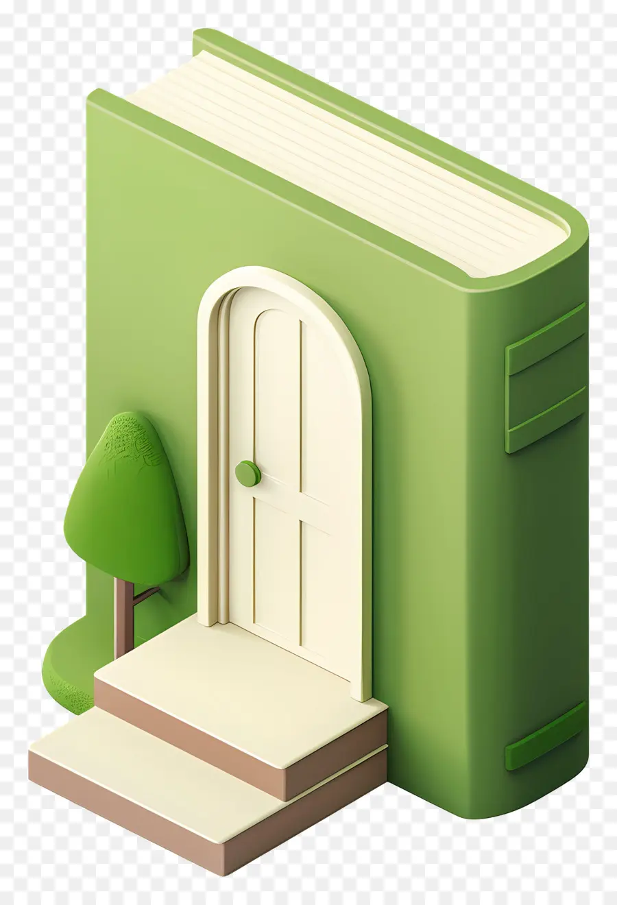 Logo Du Livre，Maison Du Livre Vert PNG