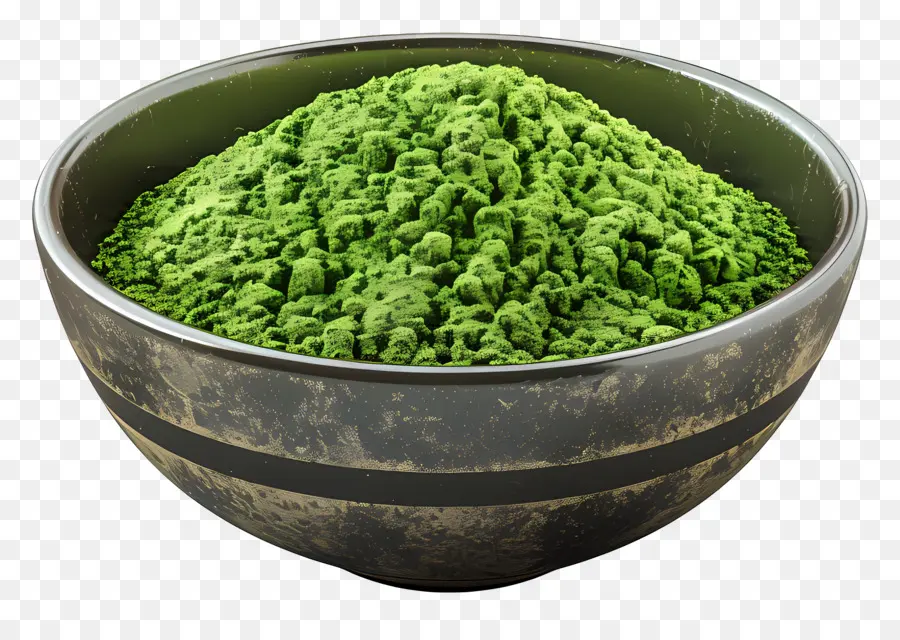 Matcha En Poudre，Poudre Verte PNG