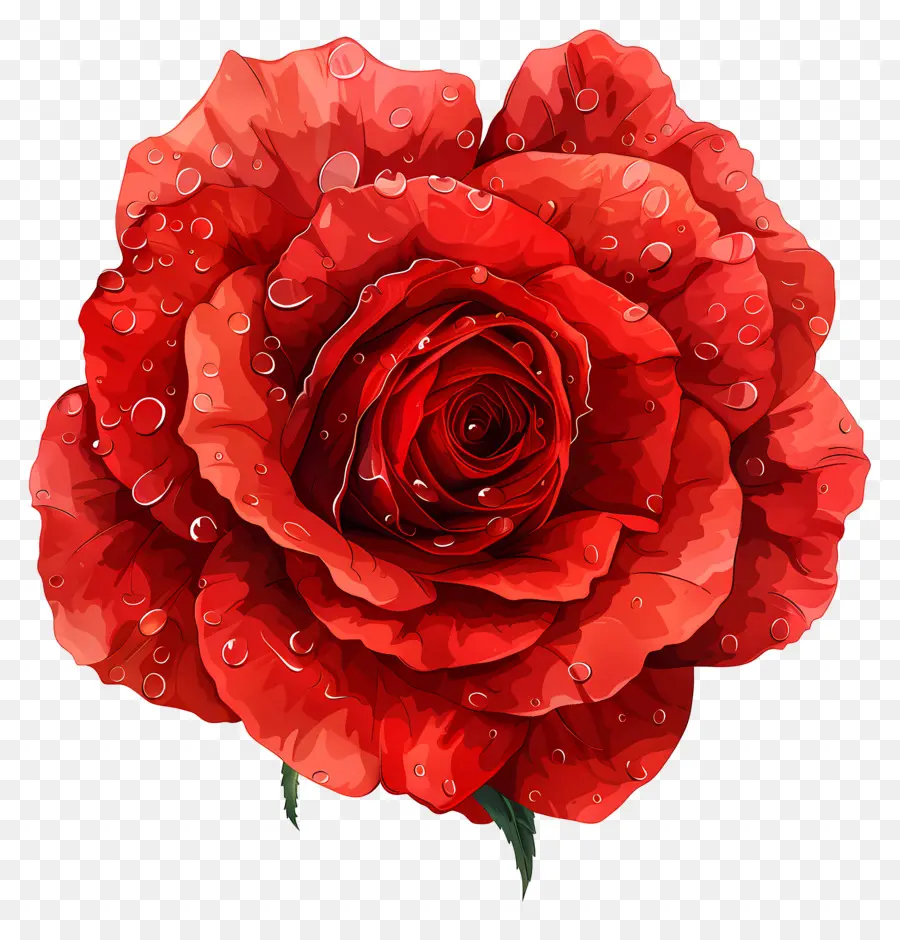 Rose Simple，Rose Rouge PNG