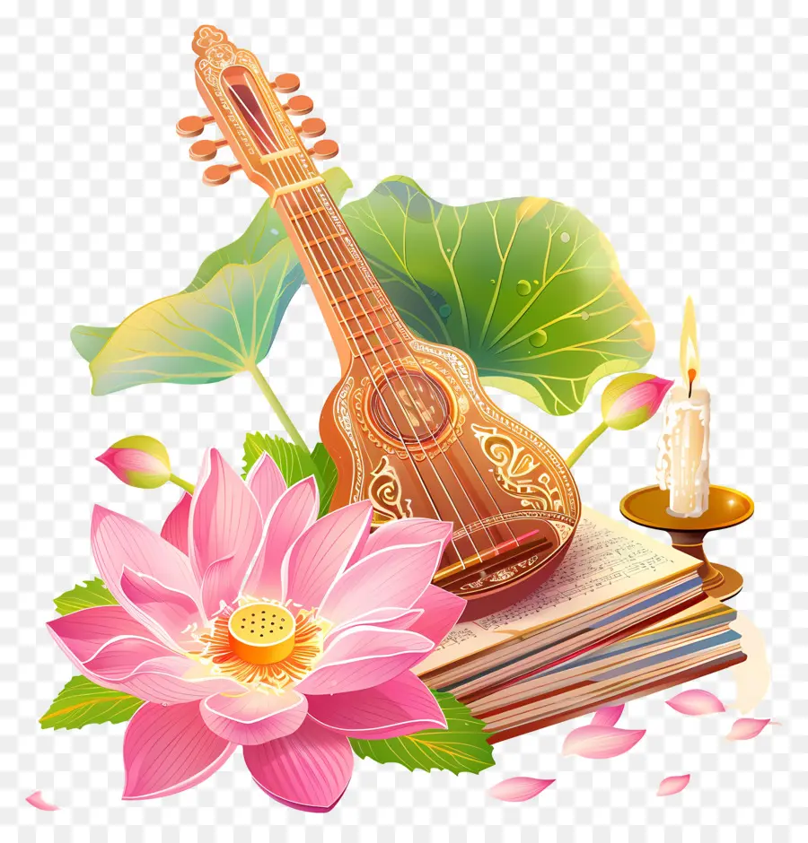 Saraswathi Puja，Configuration Musicale PNG