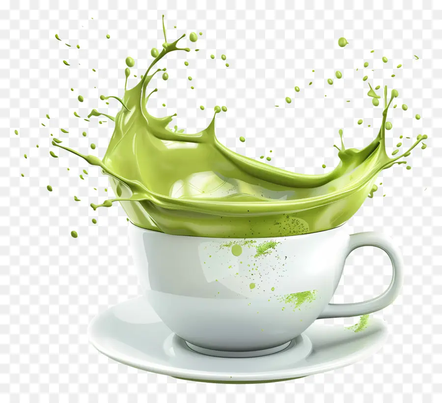 Thé Vert Matcha，Thé Vert PNG