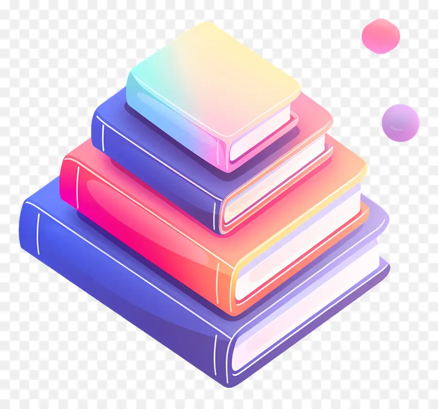 Logo Du Livre，Livres Colorés PNG