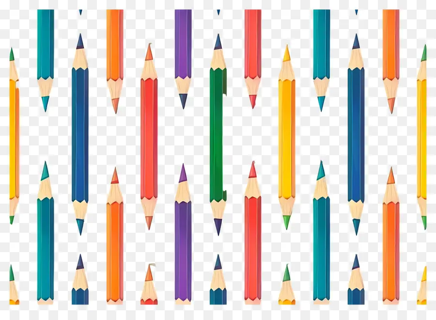 Crayons De Couleur，Crayons PNG