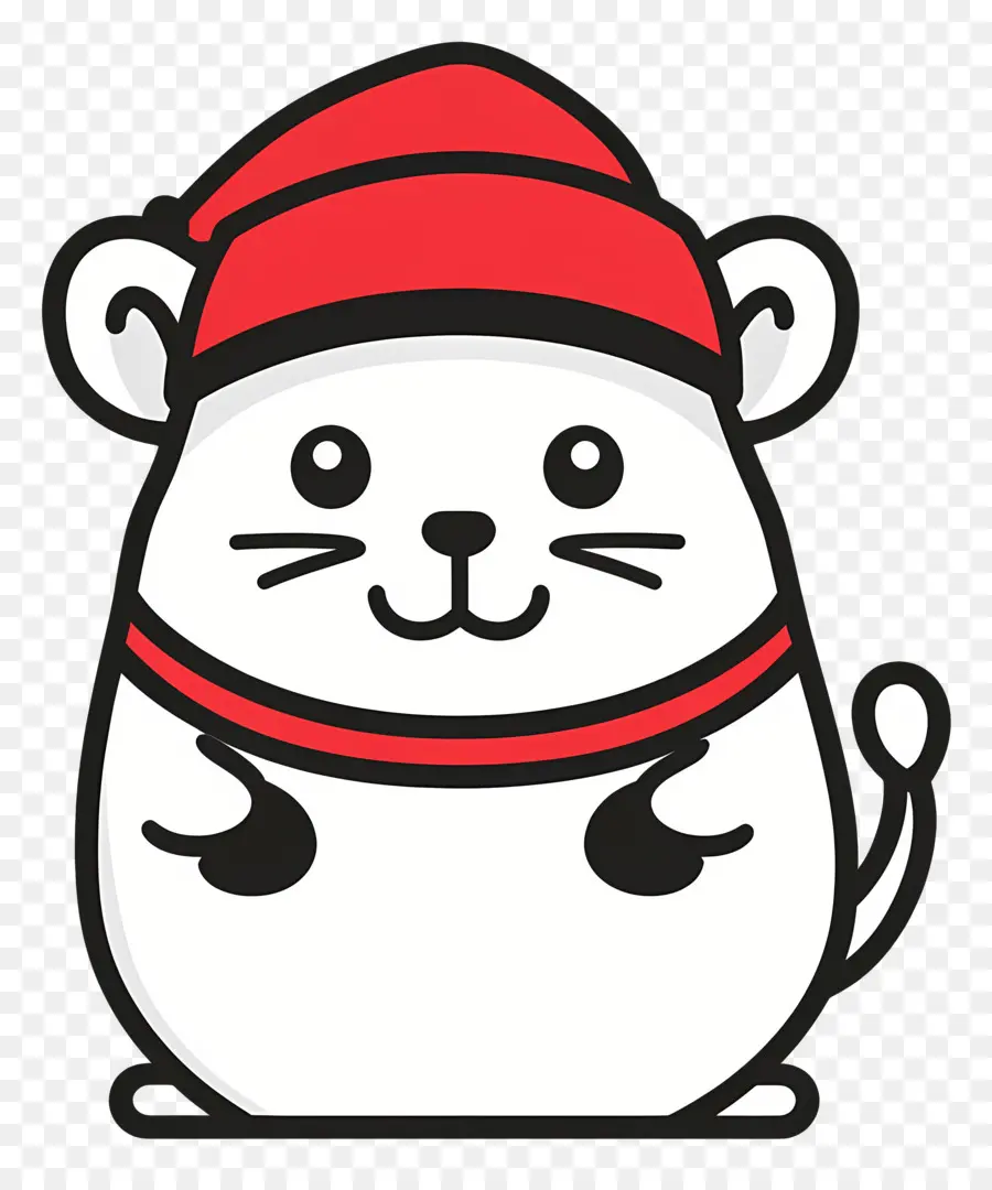 Hamster De Noël，Souris Mignonne PNG