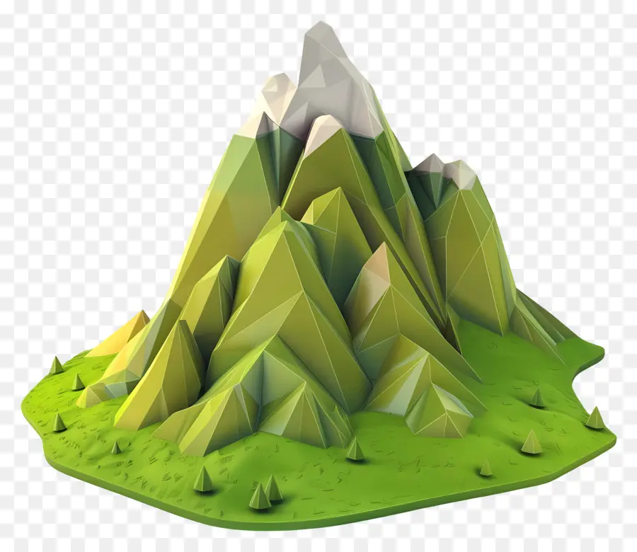 Montagne De Dessin Animé，Montagne PNG