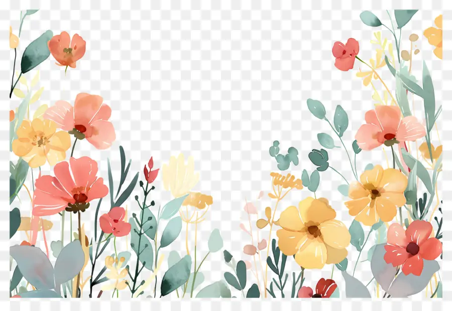 Le Coin Des Fleurs，Fleurs PNG