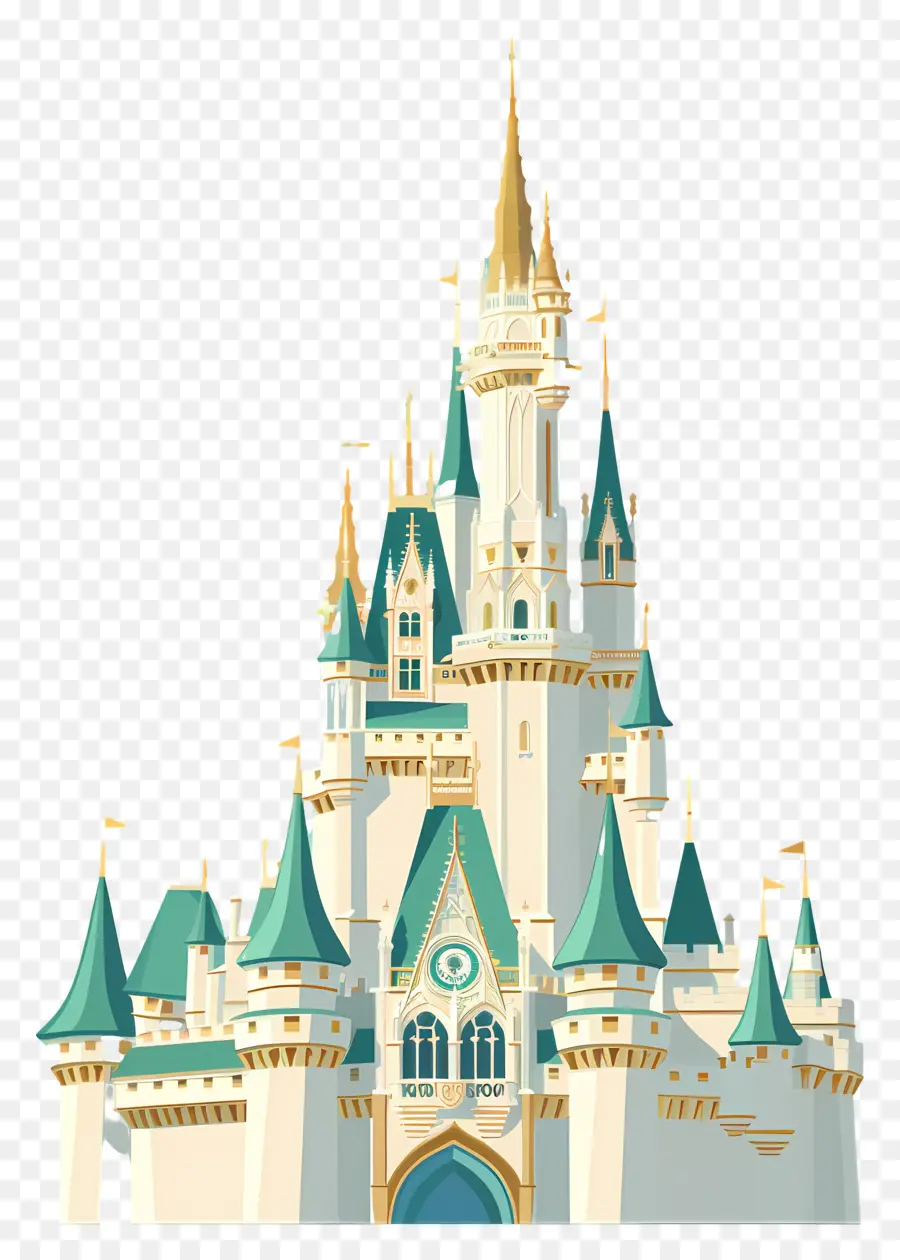 Château Disney，Château PNG