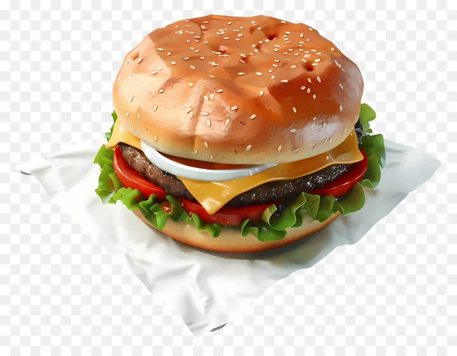 Burger Nature，Hamburger PNG