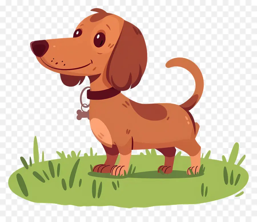 Chien Animé，Chien Brun PNG