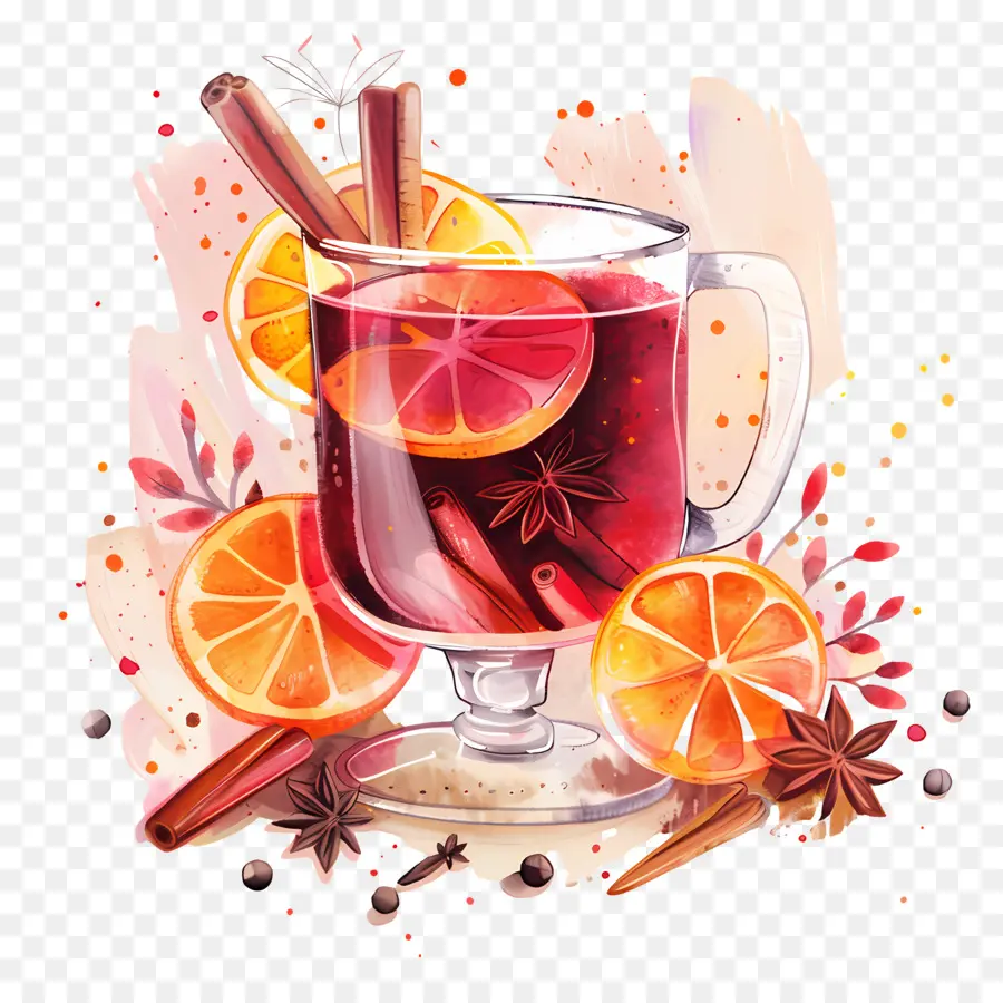 Vin Chaud De Noël，Vin Chaud PNG