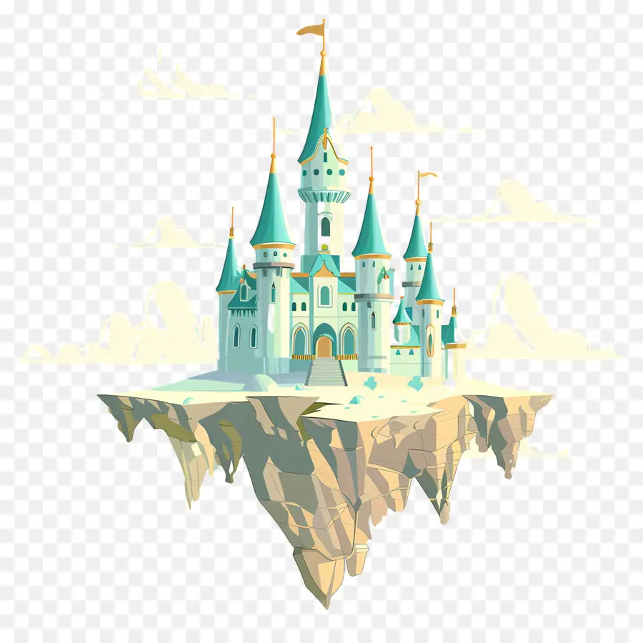 Château Disney，Château Flottant PNG