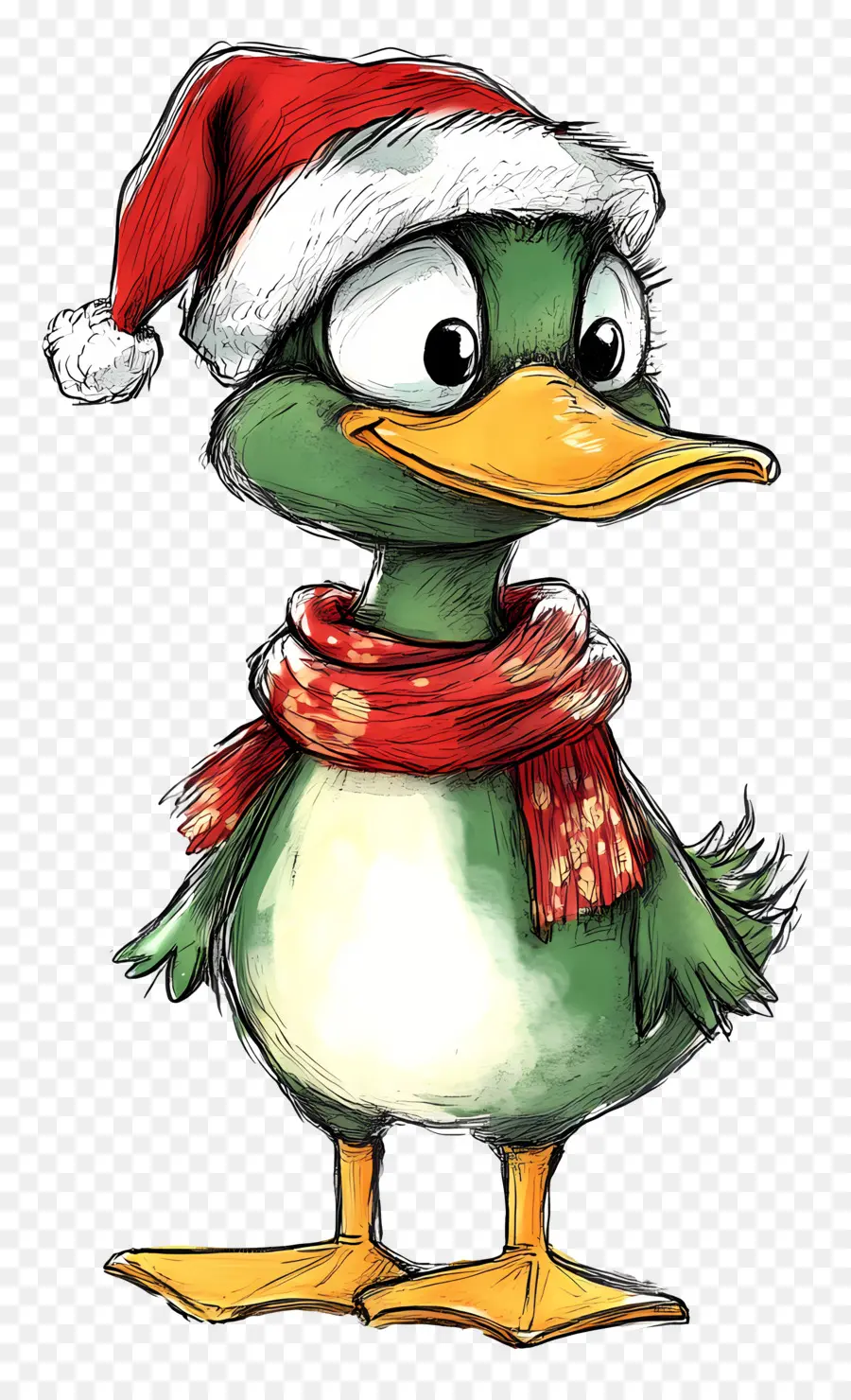 Canard De Noël，Canard Vert PNG