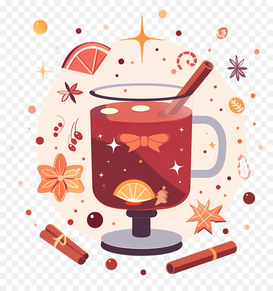 Vin Chaud De Noël，Vin Chaud PNG