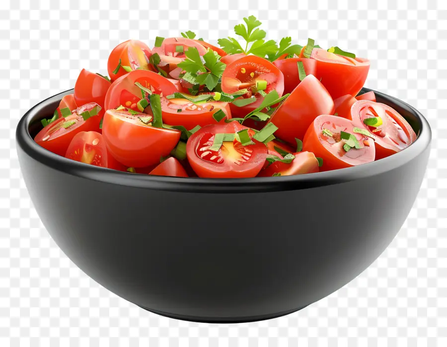 Cuisine Africaine，Salade De Tomates PNG