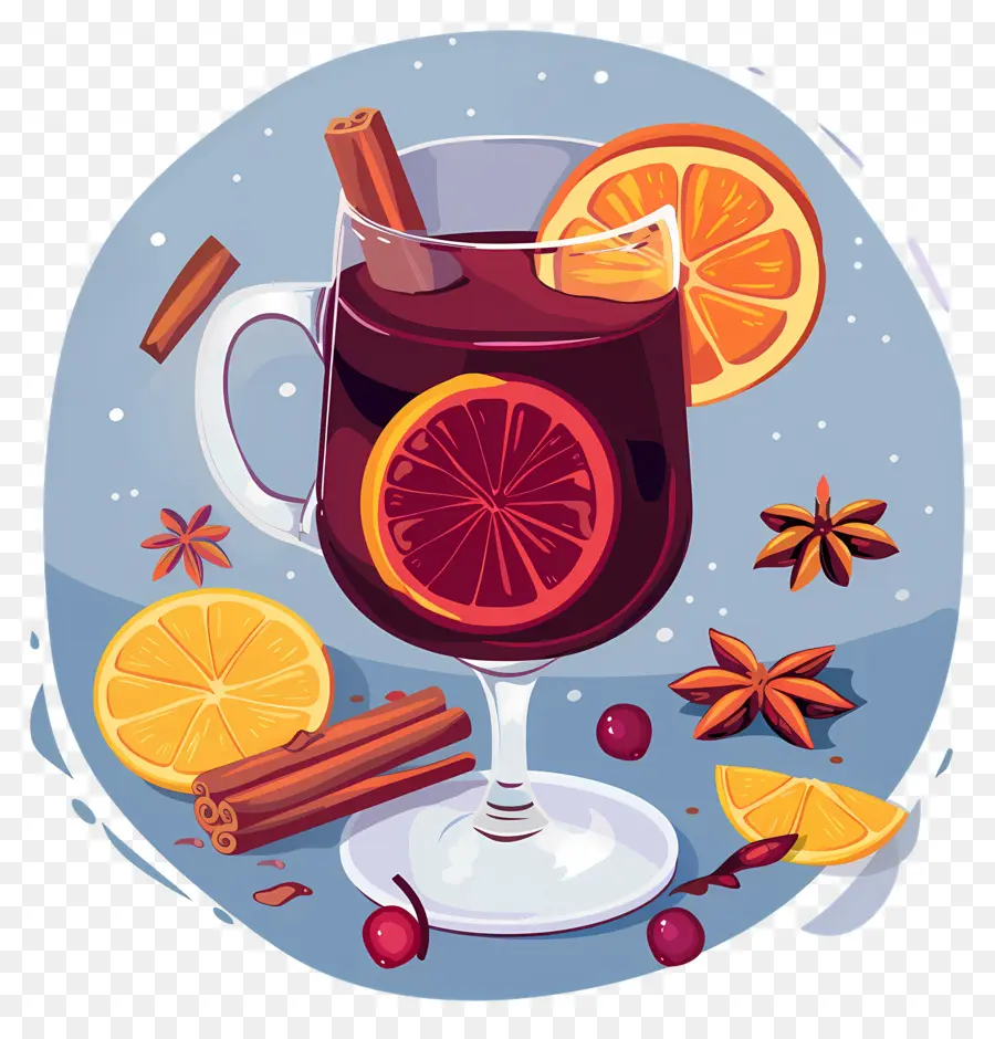 Vin Chaud De Noël，Vin Chaud PNG