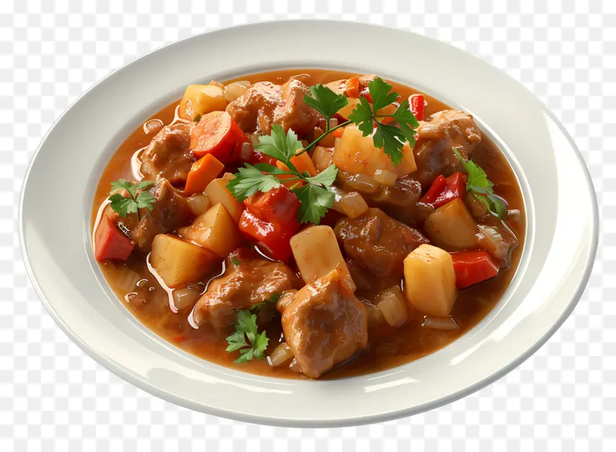 Cuisine Africaine，Plat De Ragoût PNG