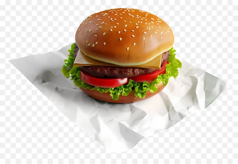 Burger Nature，Hamburger PNG