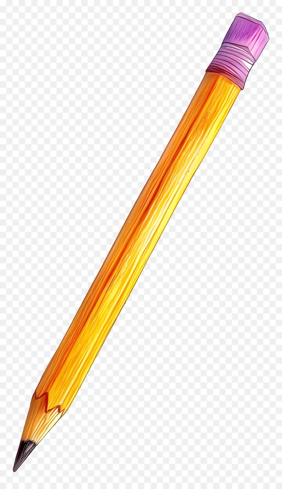 Crayon De Couleur，Crayon Jaune PNG