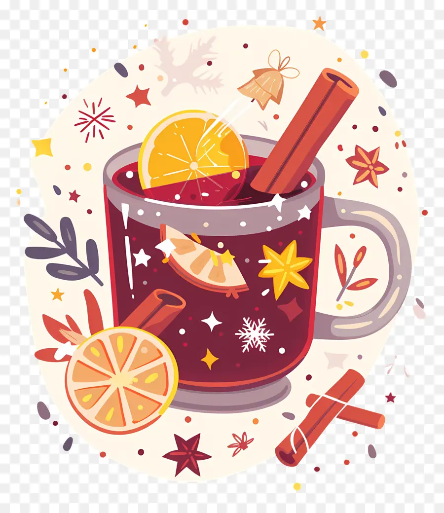 Vin Chaud De Noël，Vin Chaud PNG