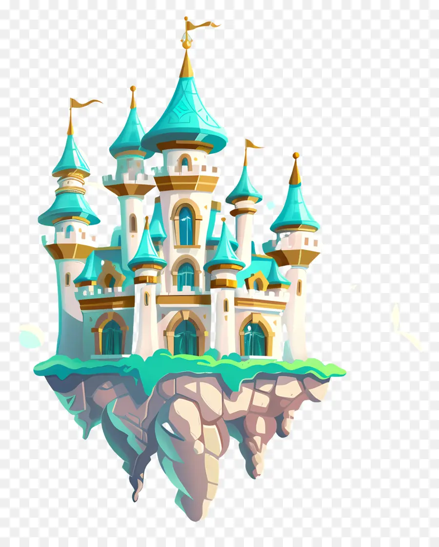 Château Disney，Château Flottant PNG