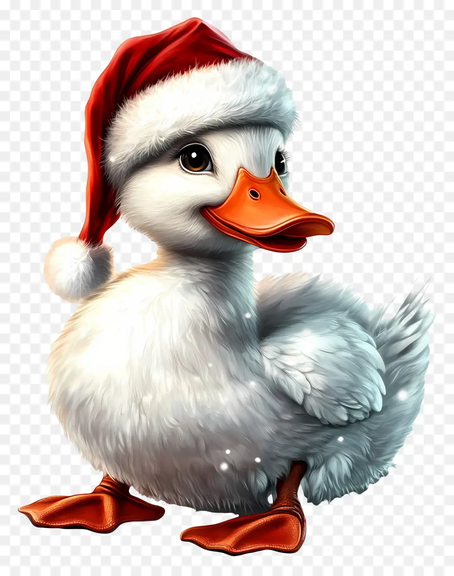 Canard De Noël，Canard Avec écharpe PNG