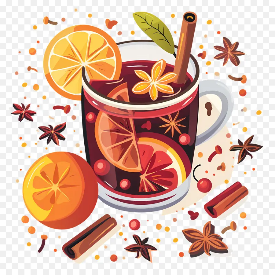 Vin Chaud De Noël，Vin Chaud PNG