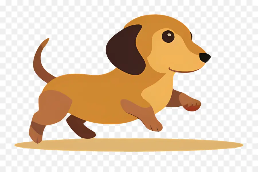 Chien Animé，Chien Qui Court PNG