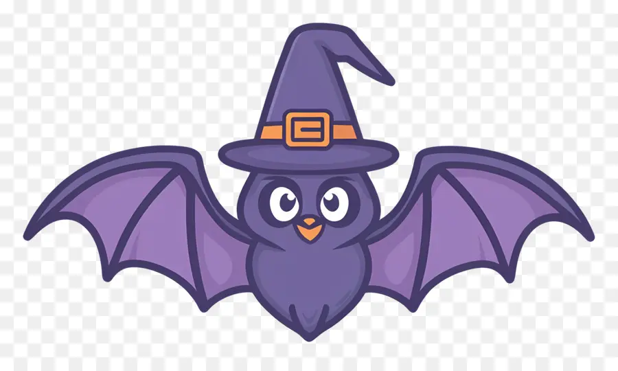 Chauve Souris D'halloween，Chauve Souris Violette PNG