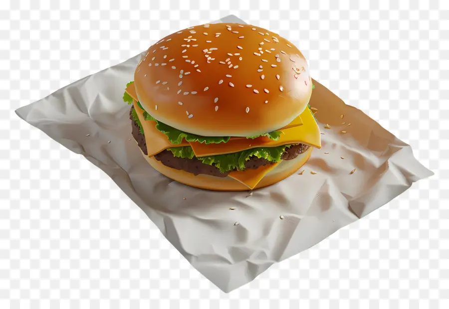 Burger Nature，Cheeseburger PNG