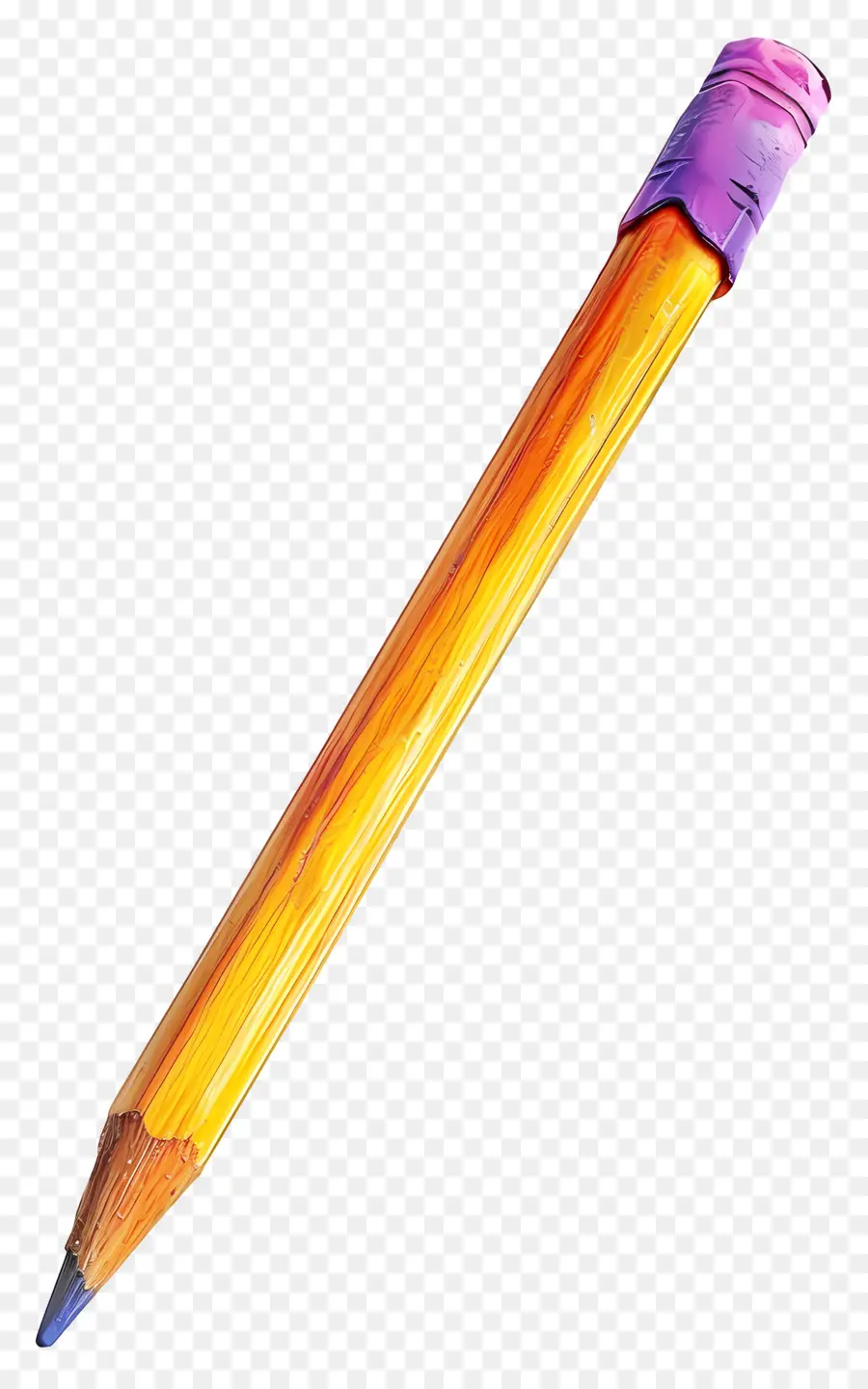 Crayon De Couleur，Crayon Jaune PNG