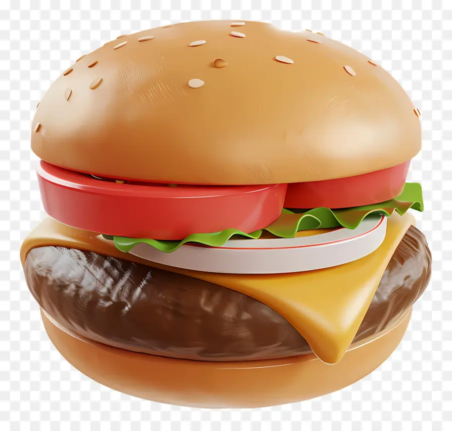 Burger Nature，Hamburger PNG