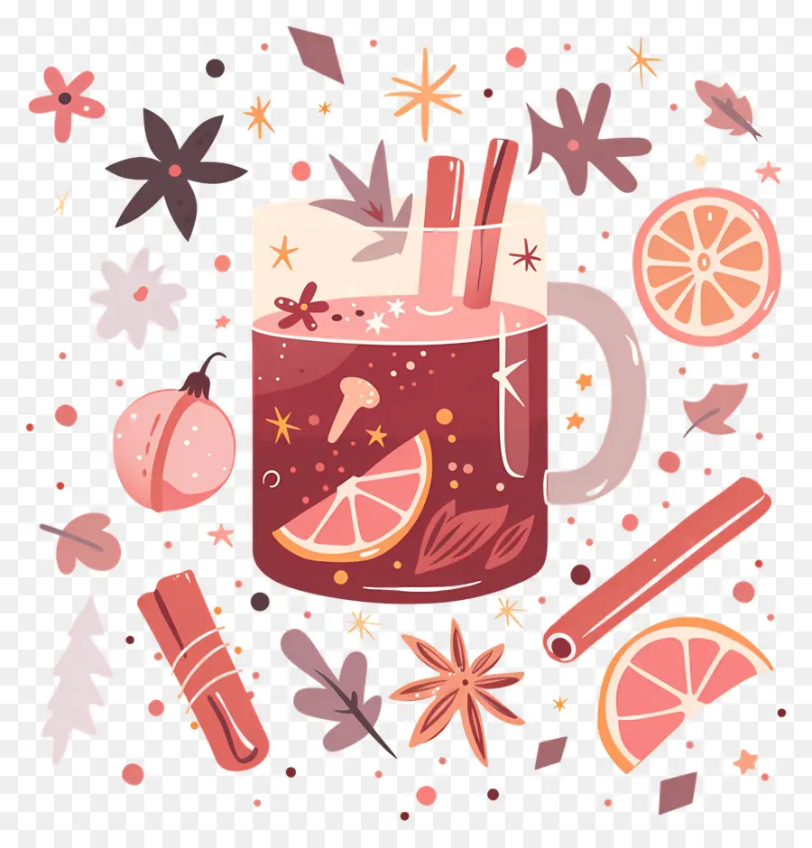 Vin Chaud De Noël，Vin Chaud PNG